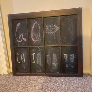 Wall Décor Chalkboard Window